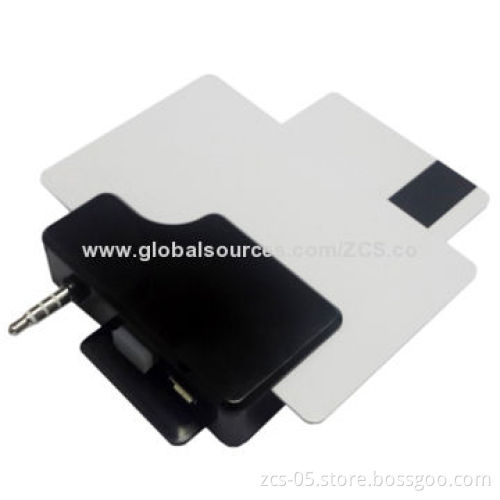 New Design Bidirectional Mobile Credit Card Readers with Headphone Jack, for iPhone and Android